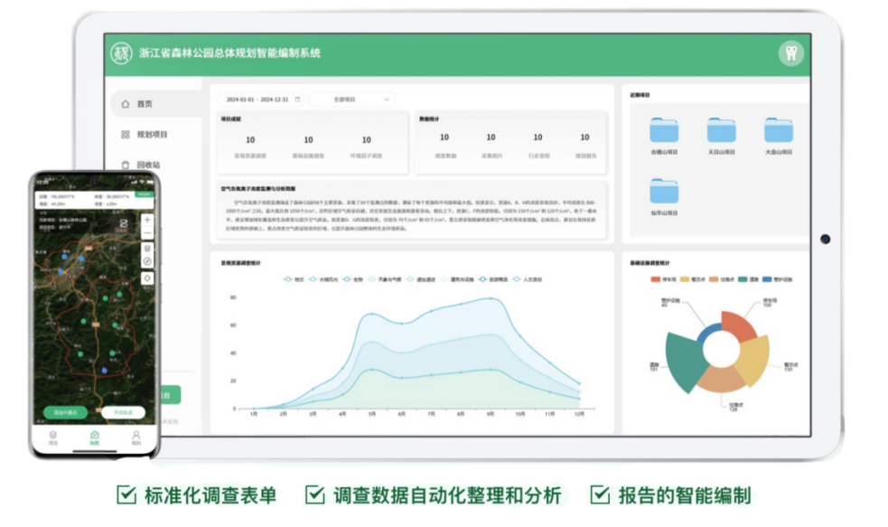 浙江省森林公园规划智能编制系统开发