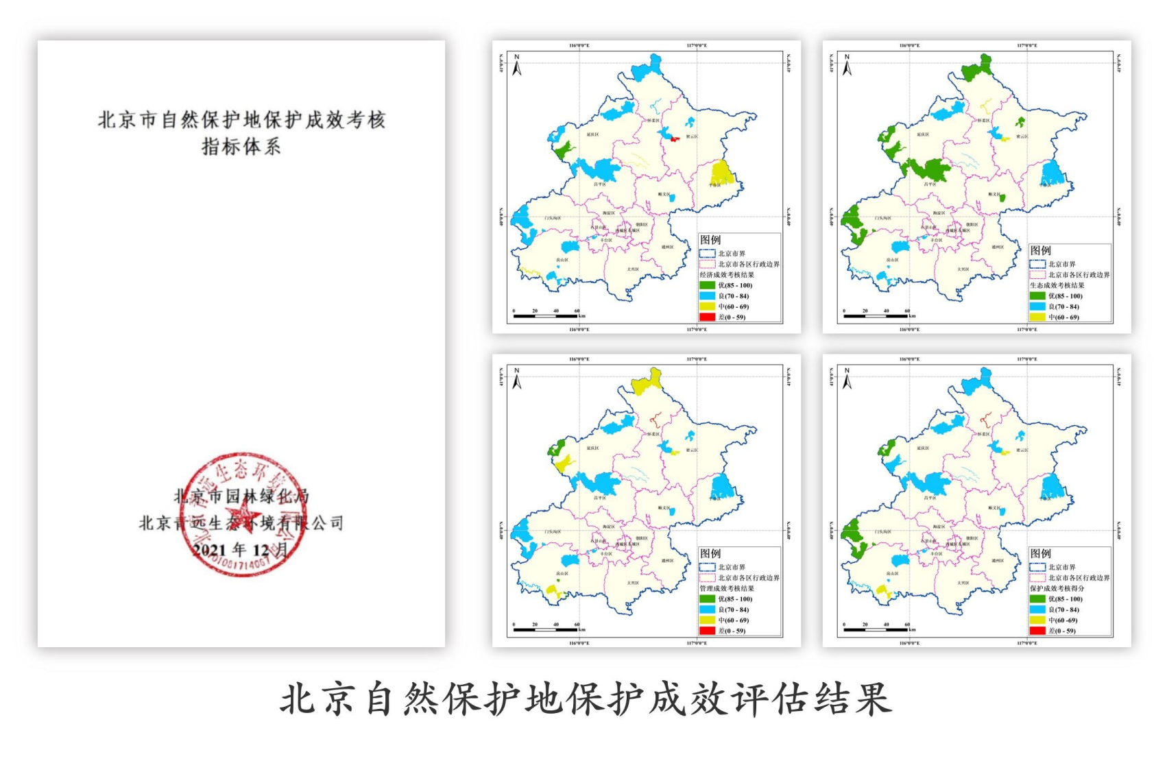 北京自然保护地保护成效评估结果